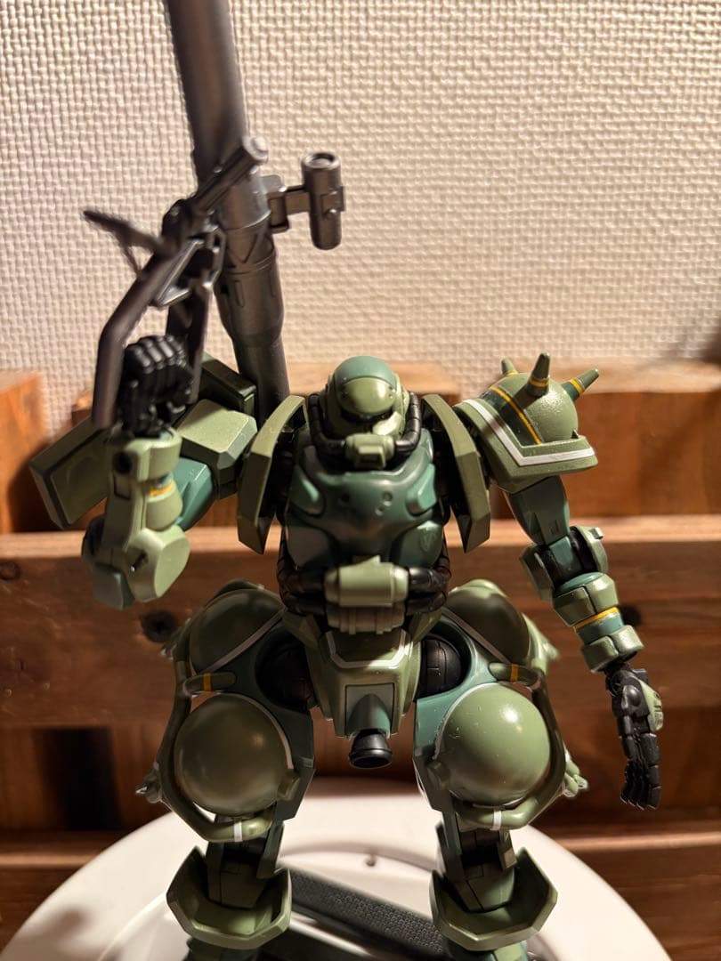 HG 1/144 GQザク 全塗装+LED仕様