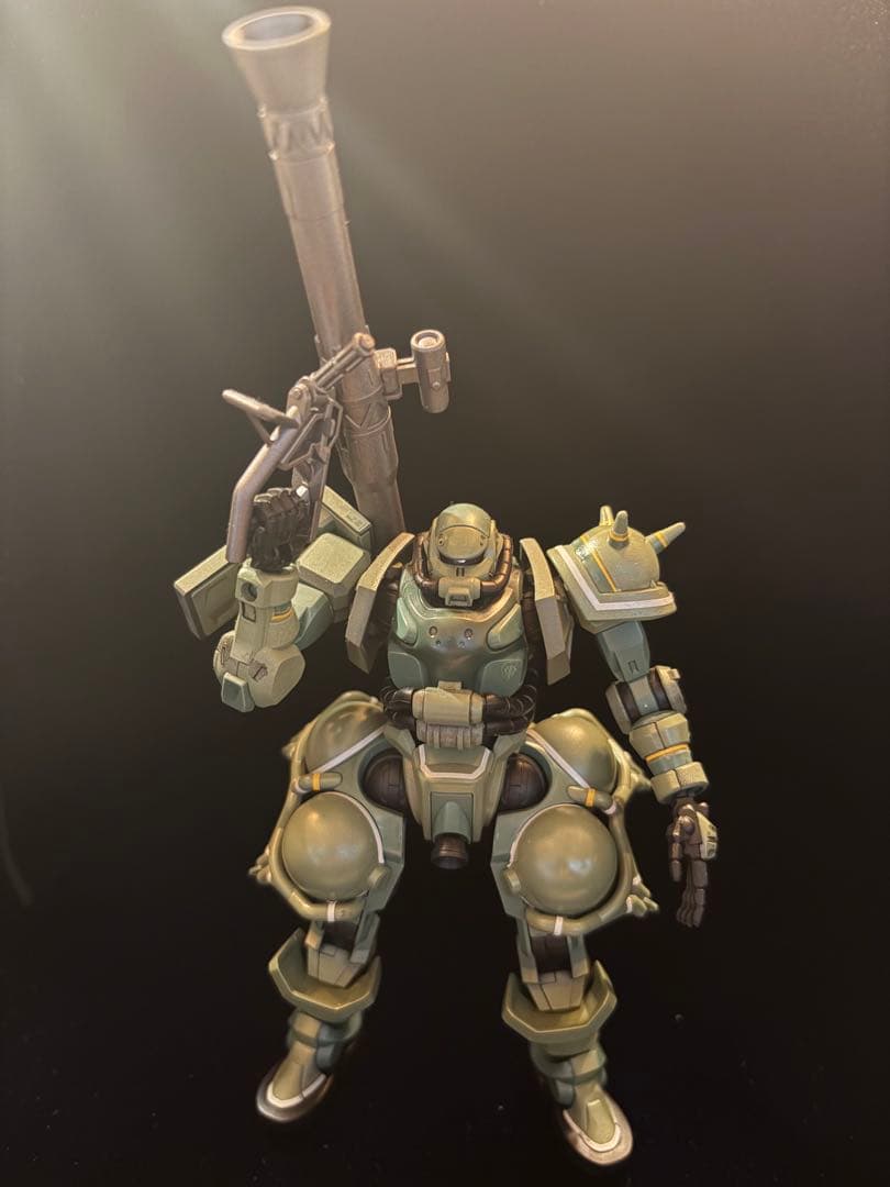 HG 1/144 GQザク 全塗装+LED仕様