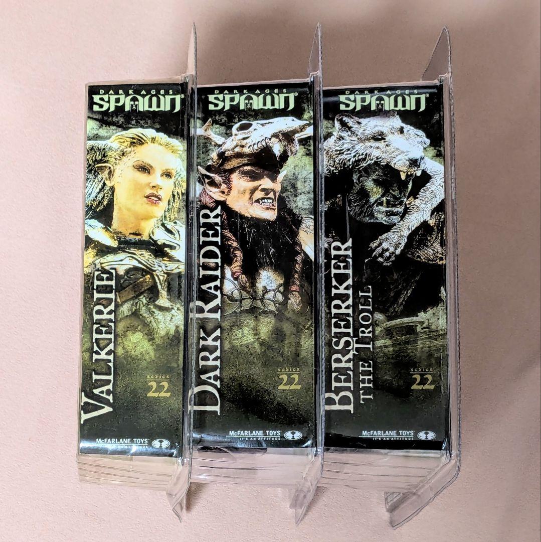 スポーン22　the VIKING AGE　3種　マクファーレン　バルキリー　他