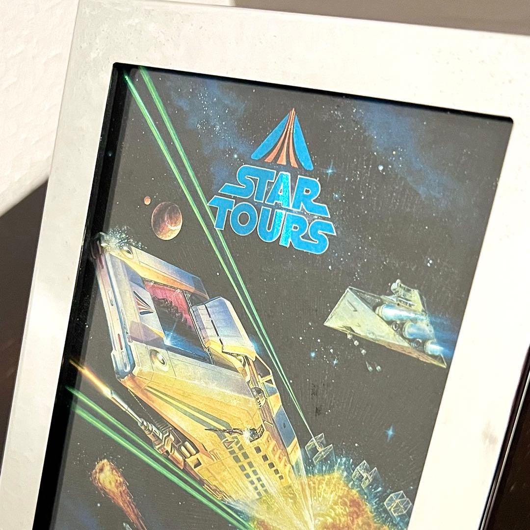 東京ディズニーランド「スターツアーズ」1989／ポストカード&フォトフレーム