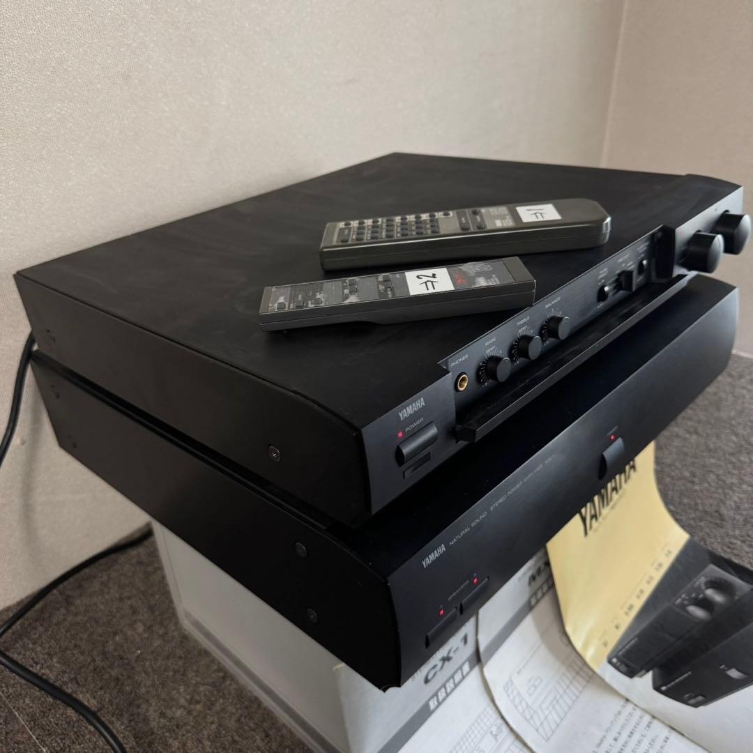 D59美品✨激レアヤマハステレオコントロールプリアンプ パワーアンプ セット！