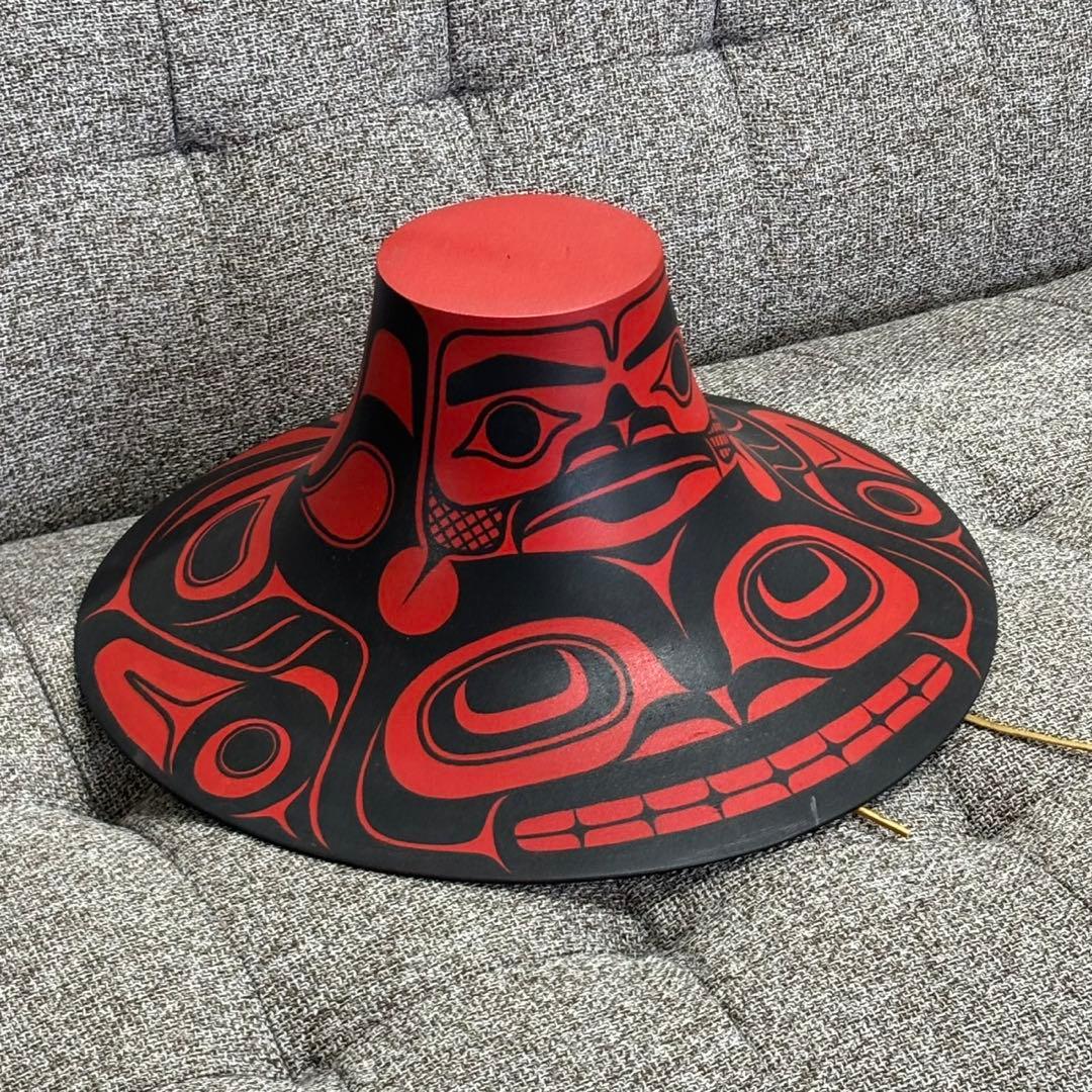 珍品 希少！ ネイティブハット 先住民 アート インテリアにも