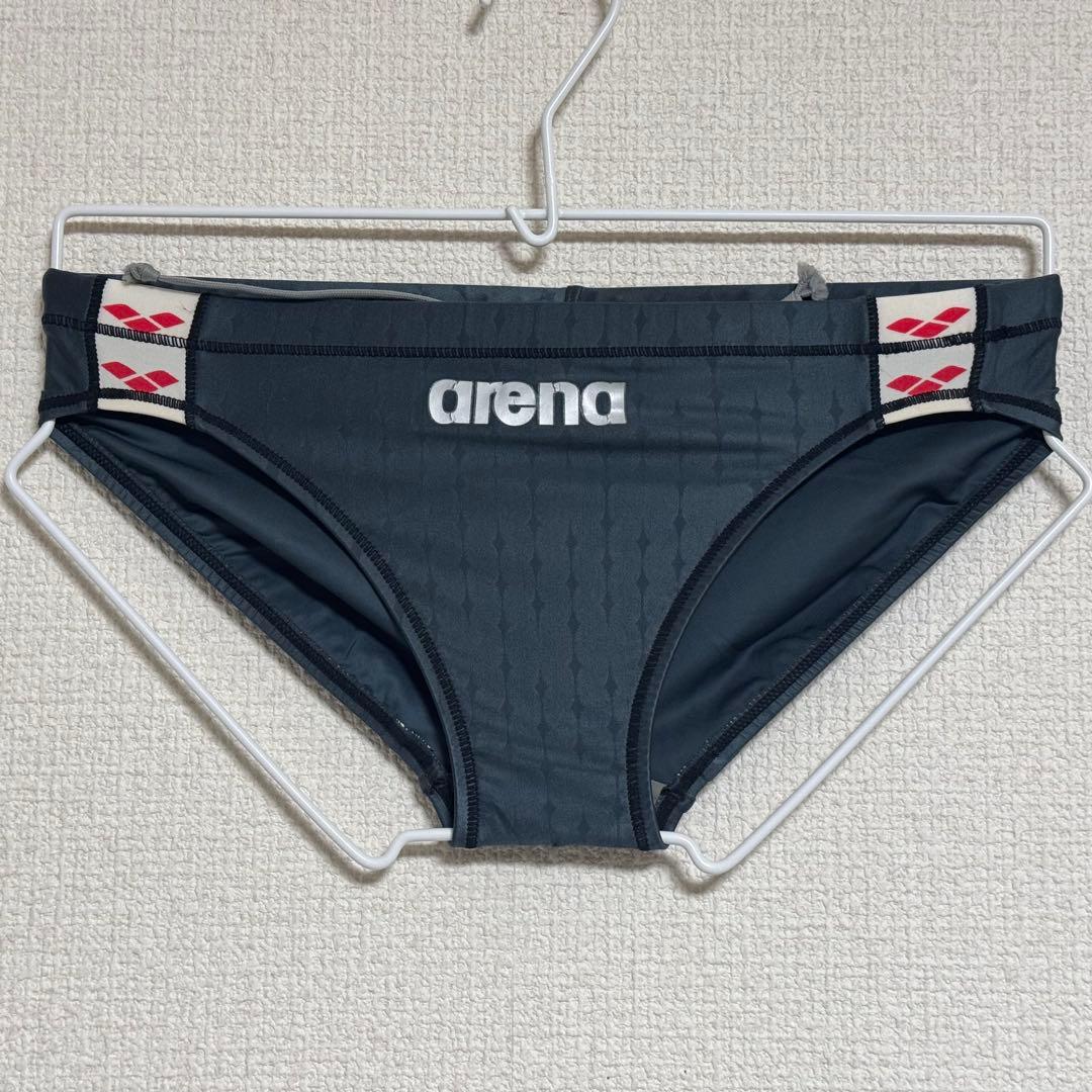 arena 競泳水着 競パン グレー サイズM