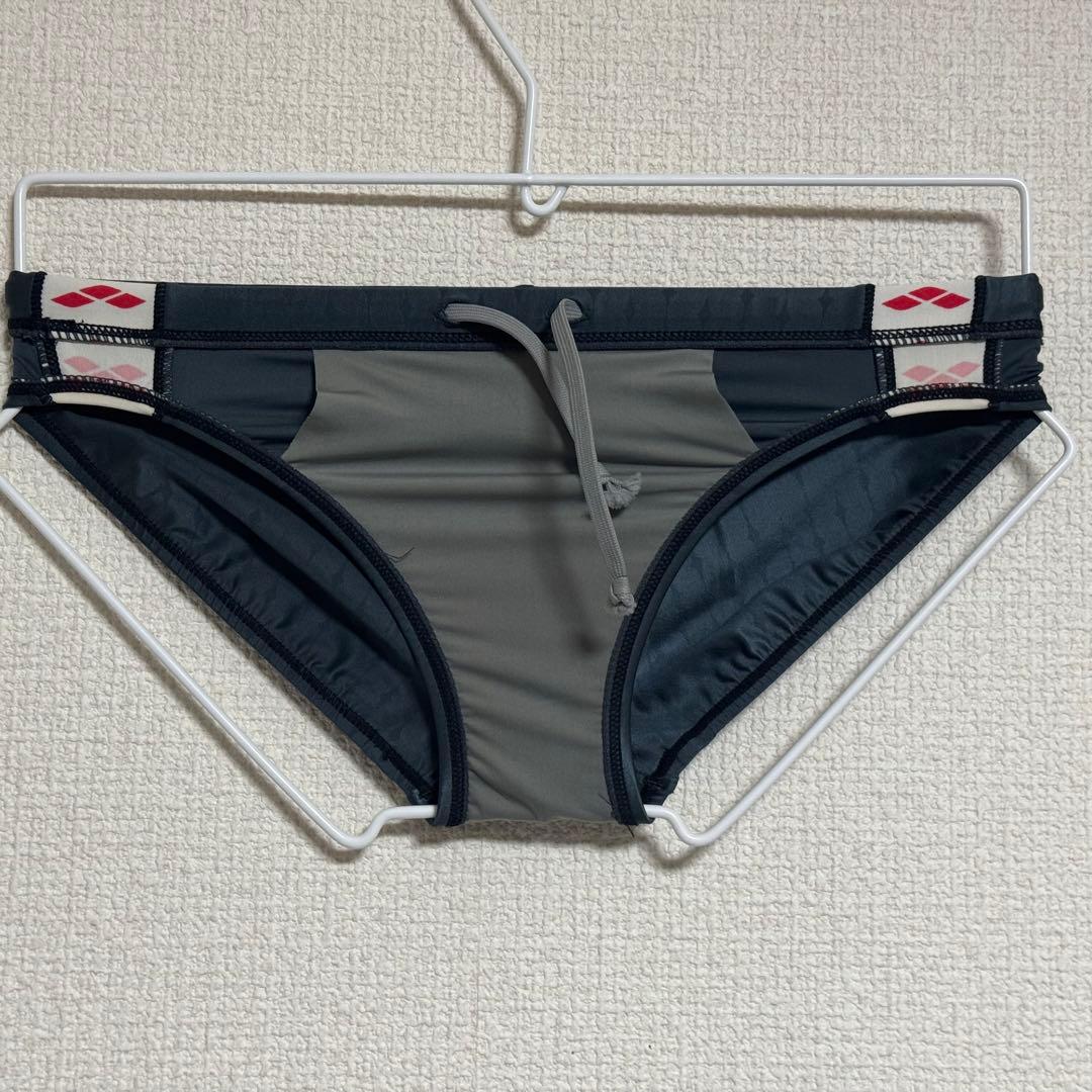 arena 競泳水着 競パン グレー サイズM