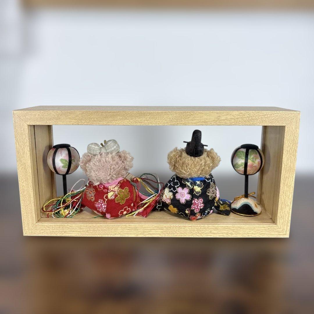 【極美品】ひな人形　ディズニー　ダッフィー　シェリーメイ　ケース入り