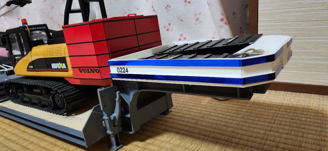 ラジコン　 タミヤ1/14　スカニア　重トレーラー