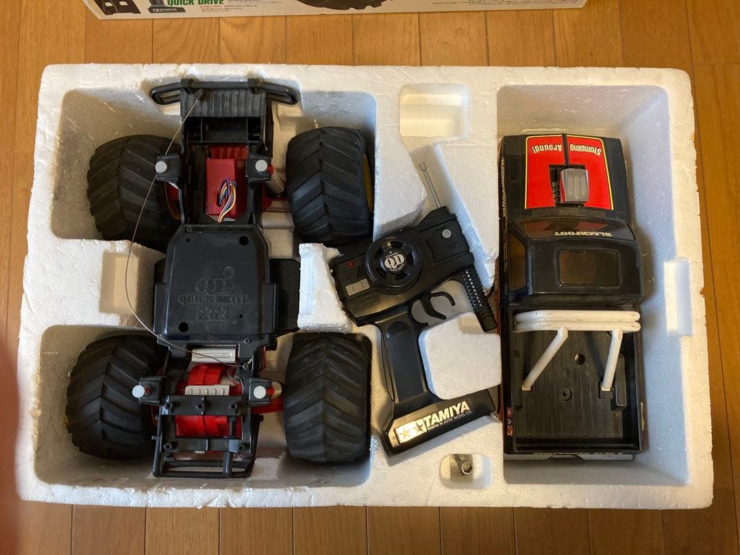 タミヤ ブラックフット　QDラジコン　1/14 動作不可