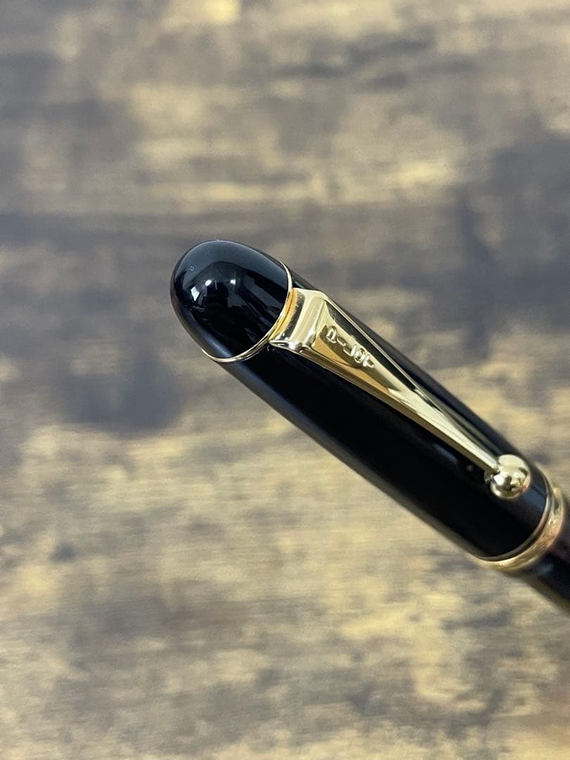 試筆のみ　1995年製　SF 細軟字　74 14金　JIS刻印　万年筆