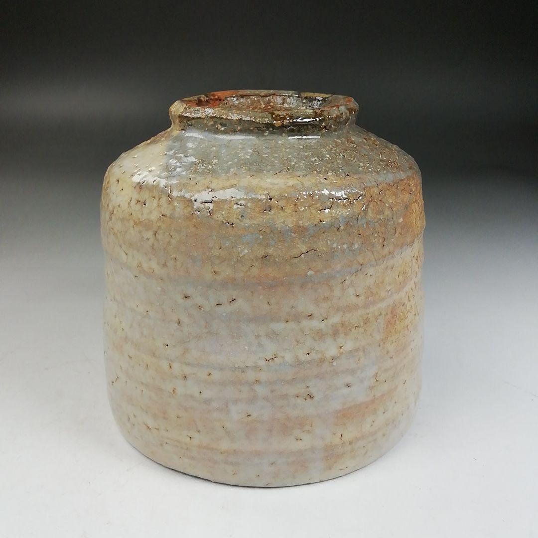 Ｗ１４３　茶碗　『萩焼』『筒茶碗』『林紅陽 造』　共箱　抹茶碗　茶道具