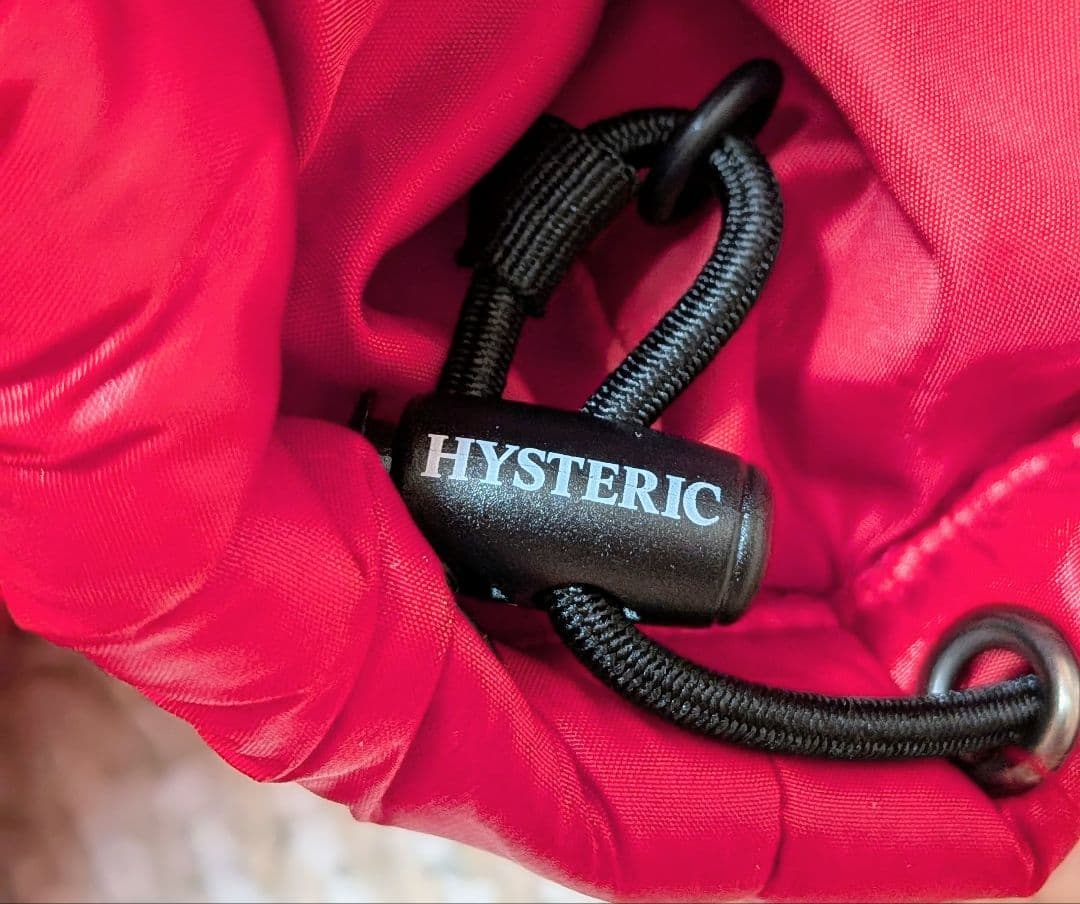 HYSTERIC GLAMOUR レーシング フーデッドブルゾン プリマロフト