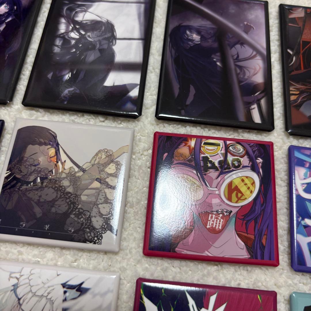 Ado モナ・リザの横顔グッズ こう見るとアタシも大きくなったもんねぇ〜缶バッジ