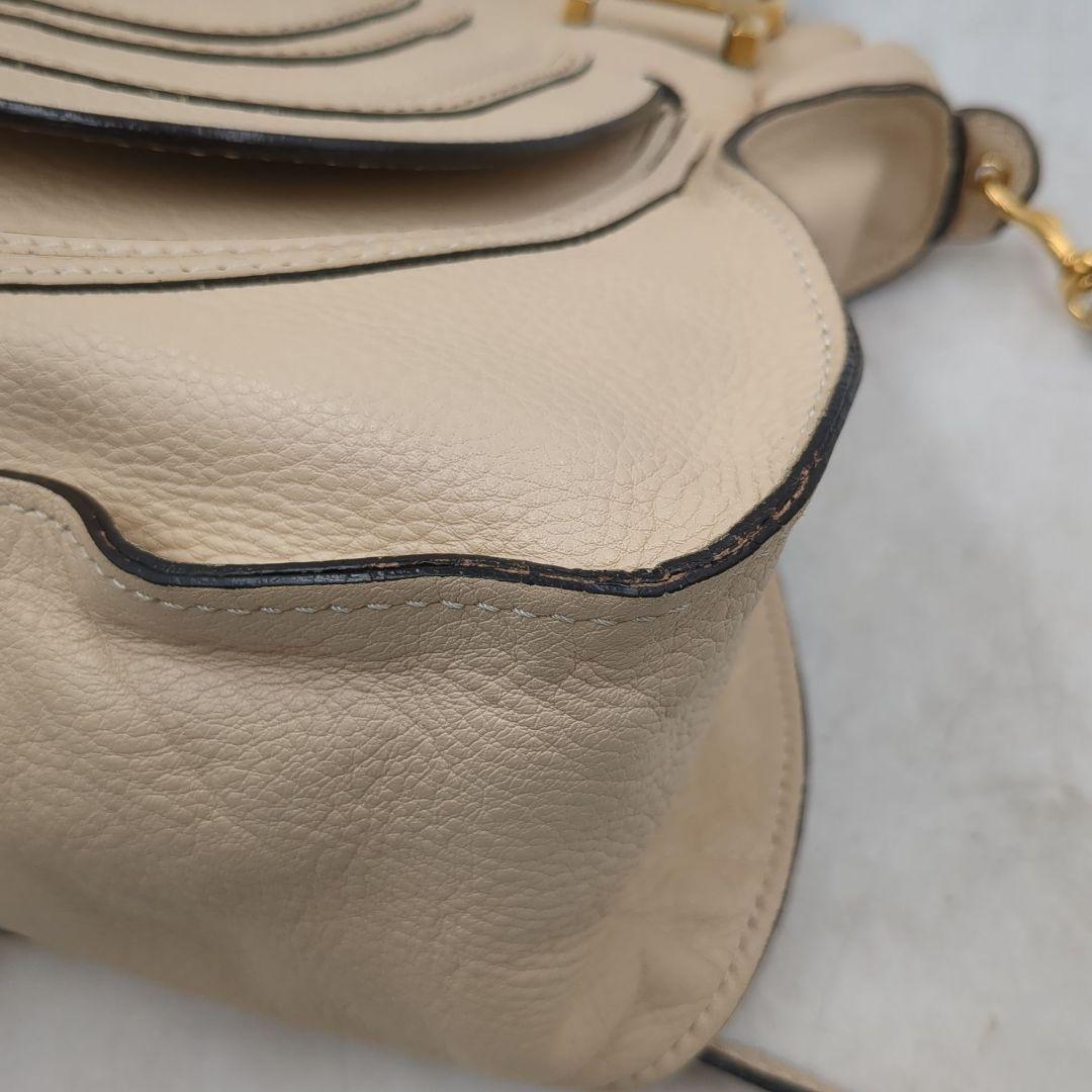 クロエ　マーシー　MARCIE レザー　トート　ハンドバッグ　ベージュ　2way