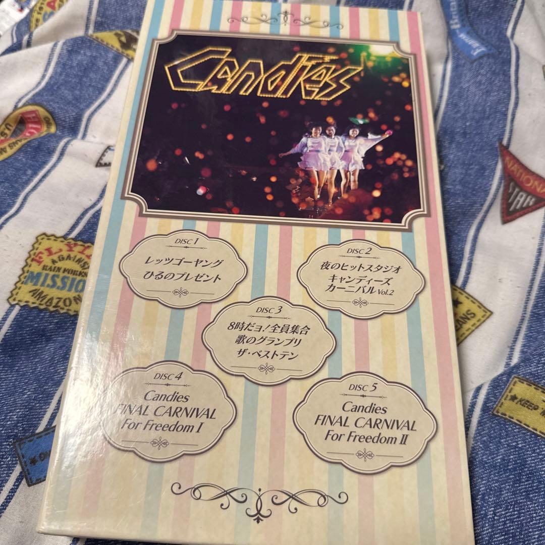 希少品 格安 キャンディーズ FOR FREEDOM 5枚組 DVD-BOX