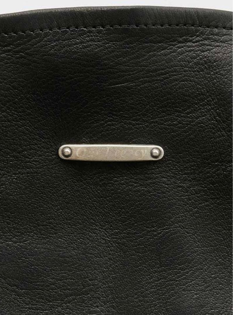 小物 OUR LEGACY MIS MATCH GLOVE BLACK LEATHER