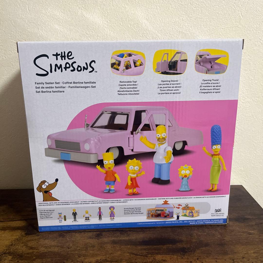 シンプソンズ　フィギュア　2.5インチ　マルチパック　ファミリーセダン