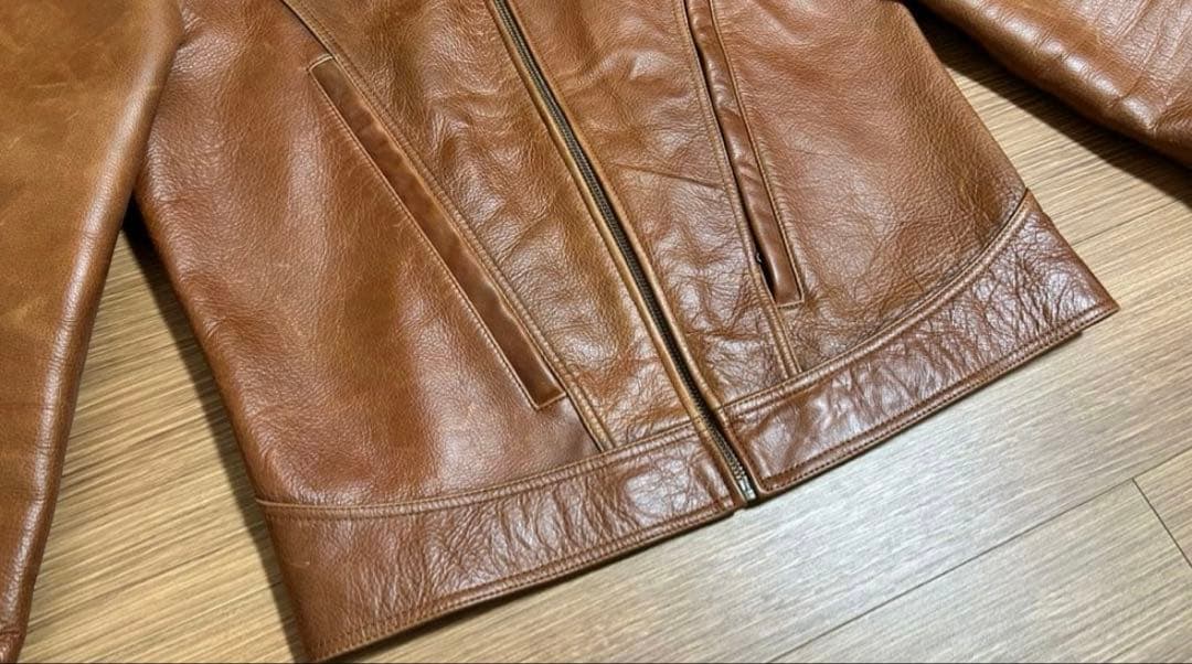 シングルライダースジャケット X-MEN 革ジャン レザージャケット