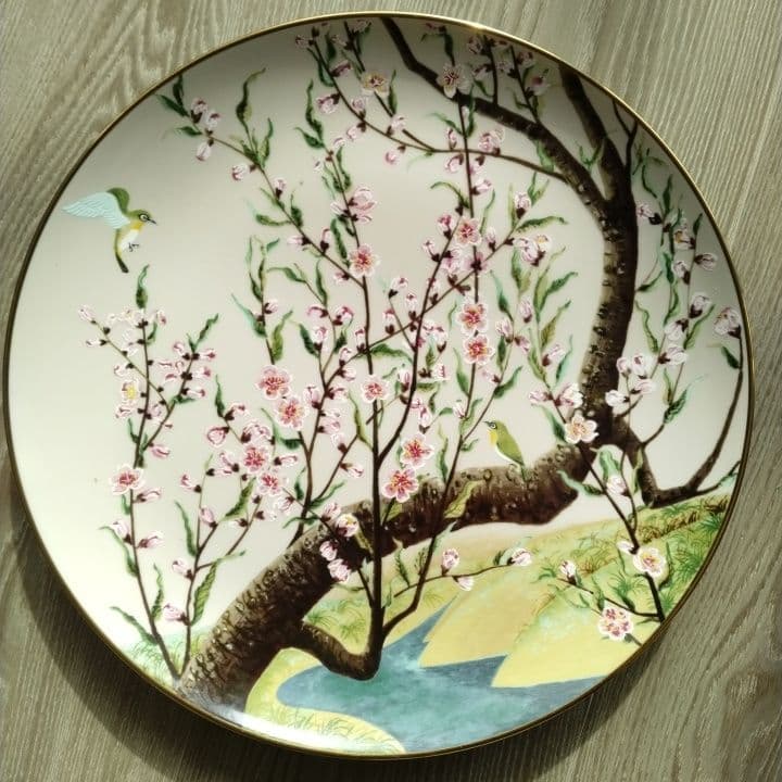 79年製 フランクリン・ポーセリン限定版5枚セット絵皿新品未使用美品アンティーク