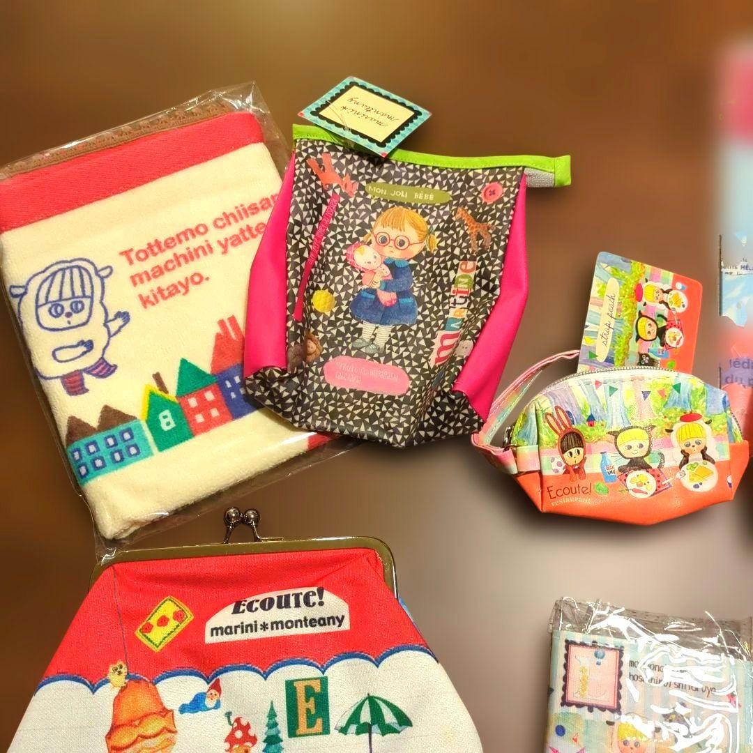 マリーニモンティーニ　Ecoute! キャラクターグッズ セット色々、大きい財布