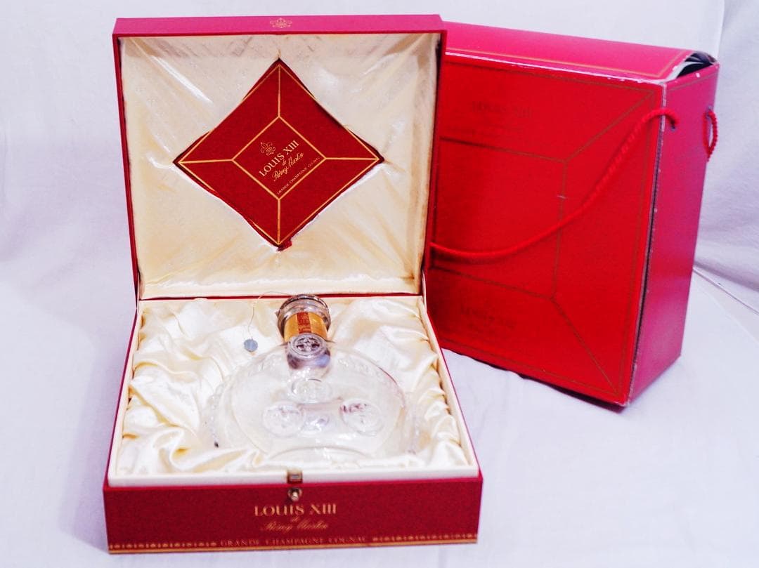 レミーマルタン ルイ13世　バカラ　空瓶　替え栓無し☆ カード・化粧箱・外箱