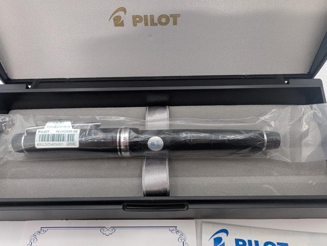 新品 万年筆 カスタム ヘリテイジ912 ブラック FKVH2MR-BB 太字