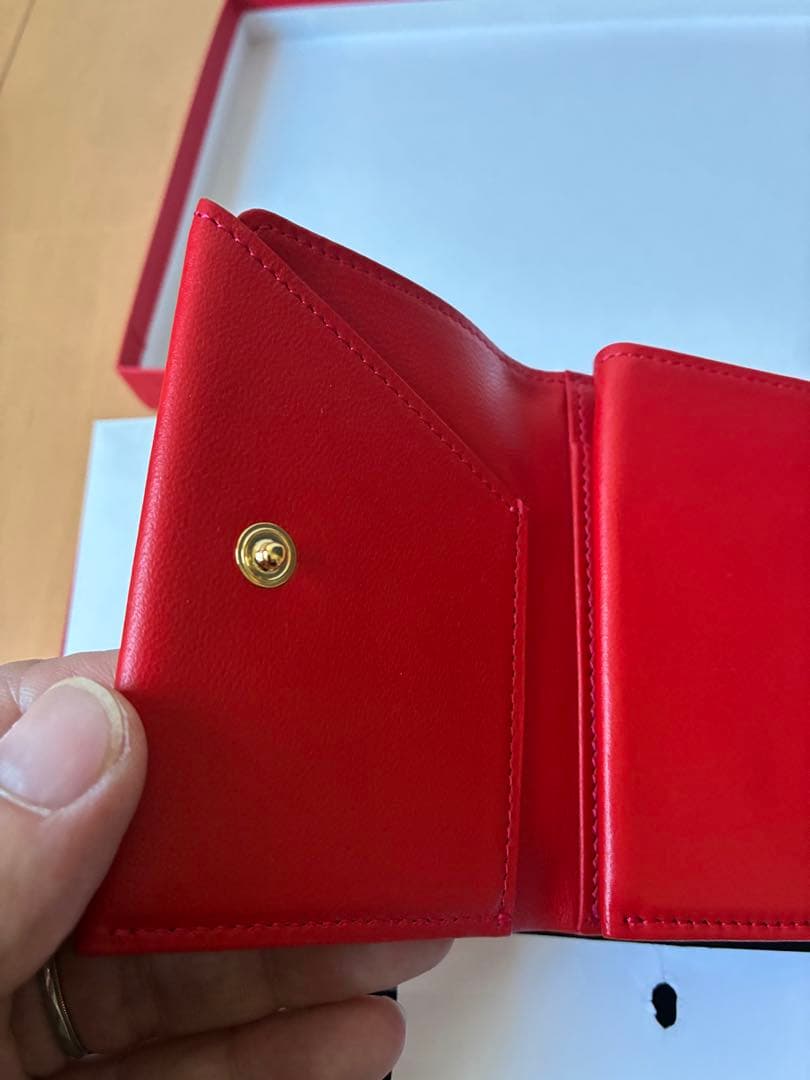 美品　PORTER ユニ 3つ折り財布 吉田カバン レザー ウォレット