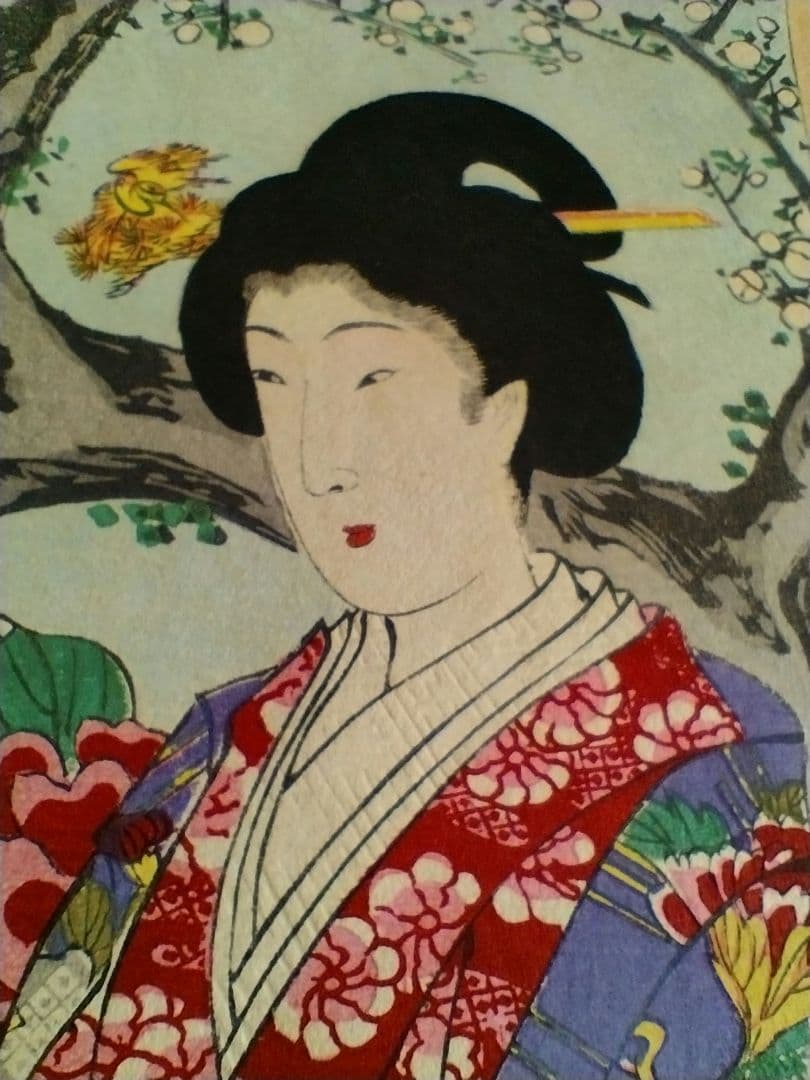 揚州周延　徳川時代の貴婦人の図