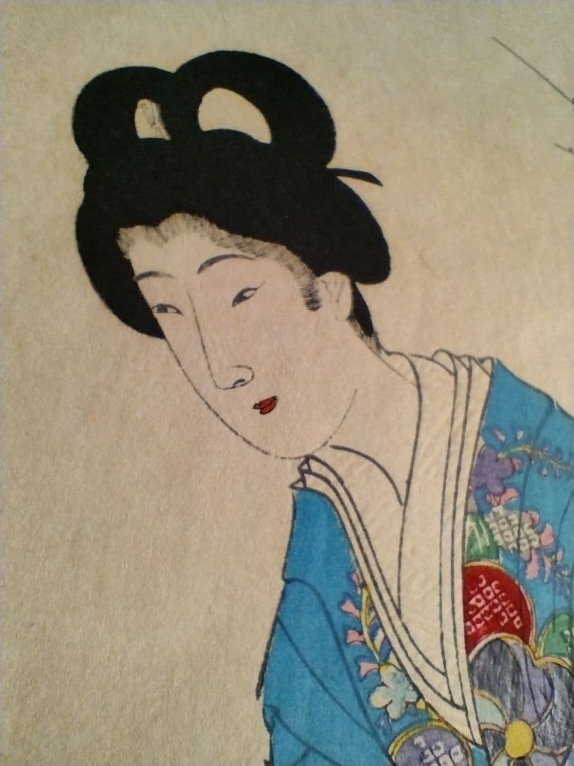 揚州周延　徳川時代の貴婦人の図