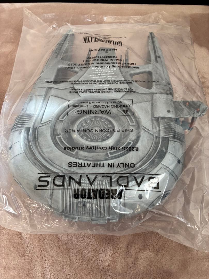 【未使用・未開封】プレデター　バッドランド　ポップコーンバケツ　 【限定品】