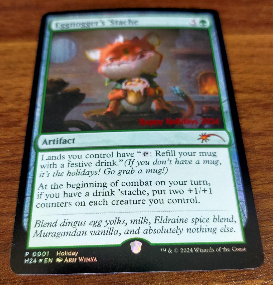 Eggnogger's 'Stache/JUST IN FOOLING セット