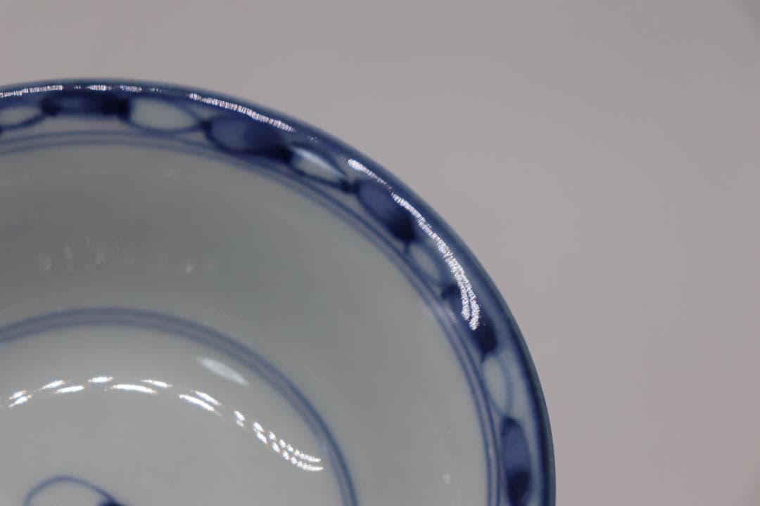 中国　新渡　染付茶碗6点①　送料込み0207