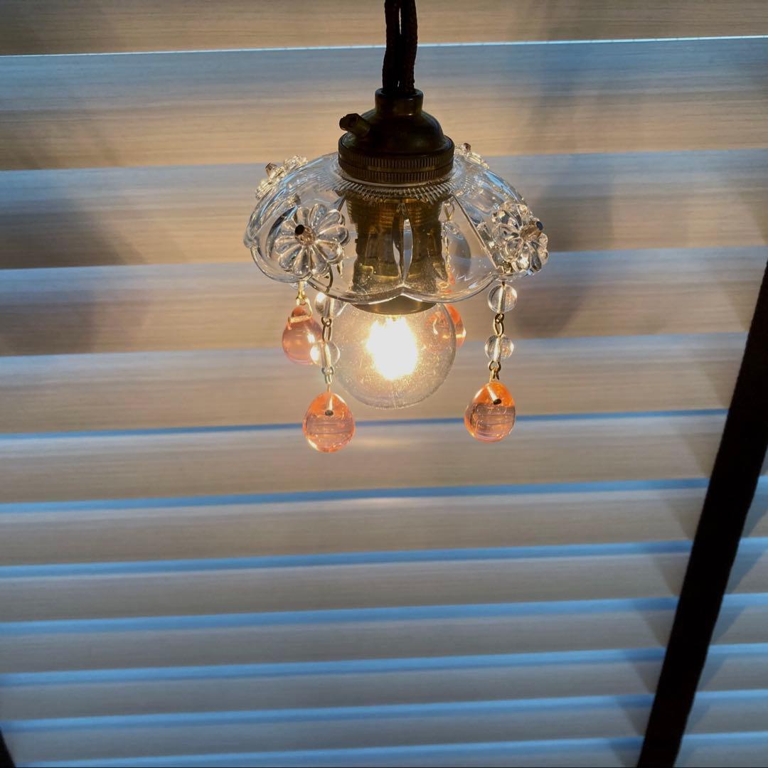 専用　ミニシャンデリア　1930年　フランス　アンティーク　シェード