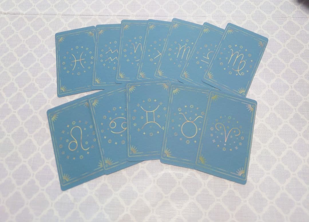 Ｏ宮　星座リフィル＆スクラッチ　タロットスクラッチ