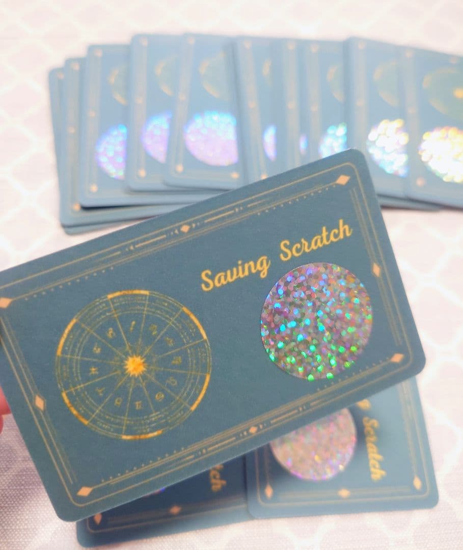 Ｏ宮　星座リフィル＆スクラッチ　タロットスクラッチ