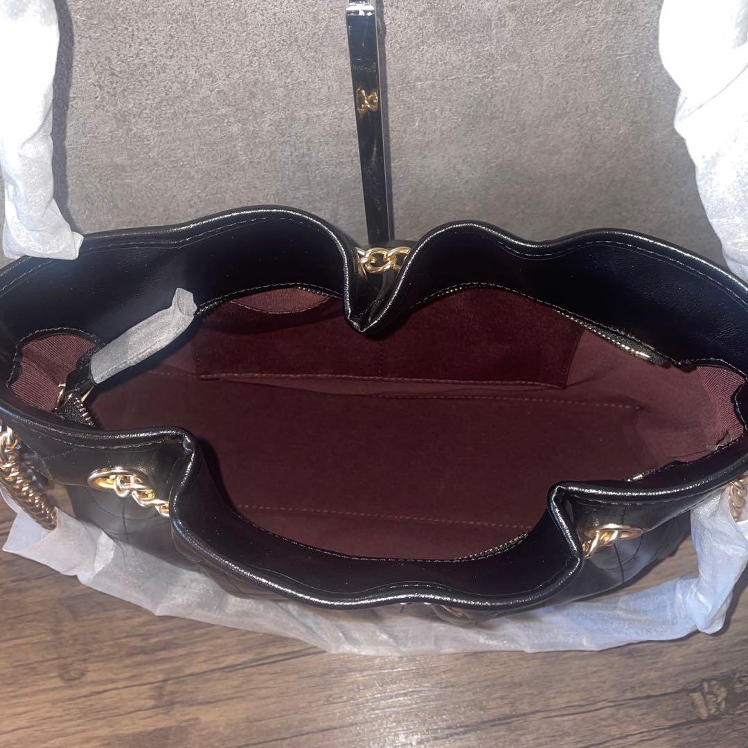 COACH エヴリン ショルダー バッグ・キルティング @