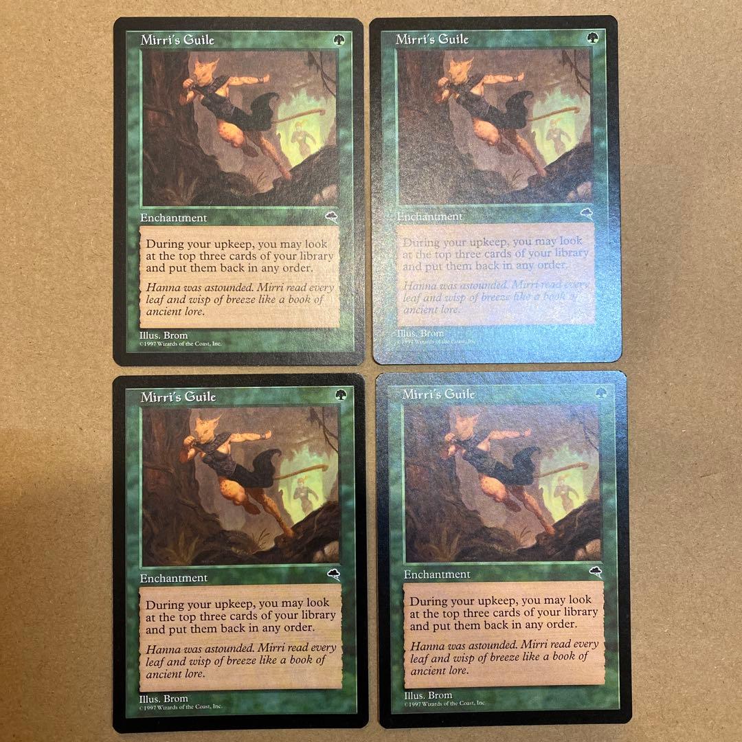 MTG ミリーの悪知恵/Mirri's Guile 英語4枚