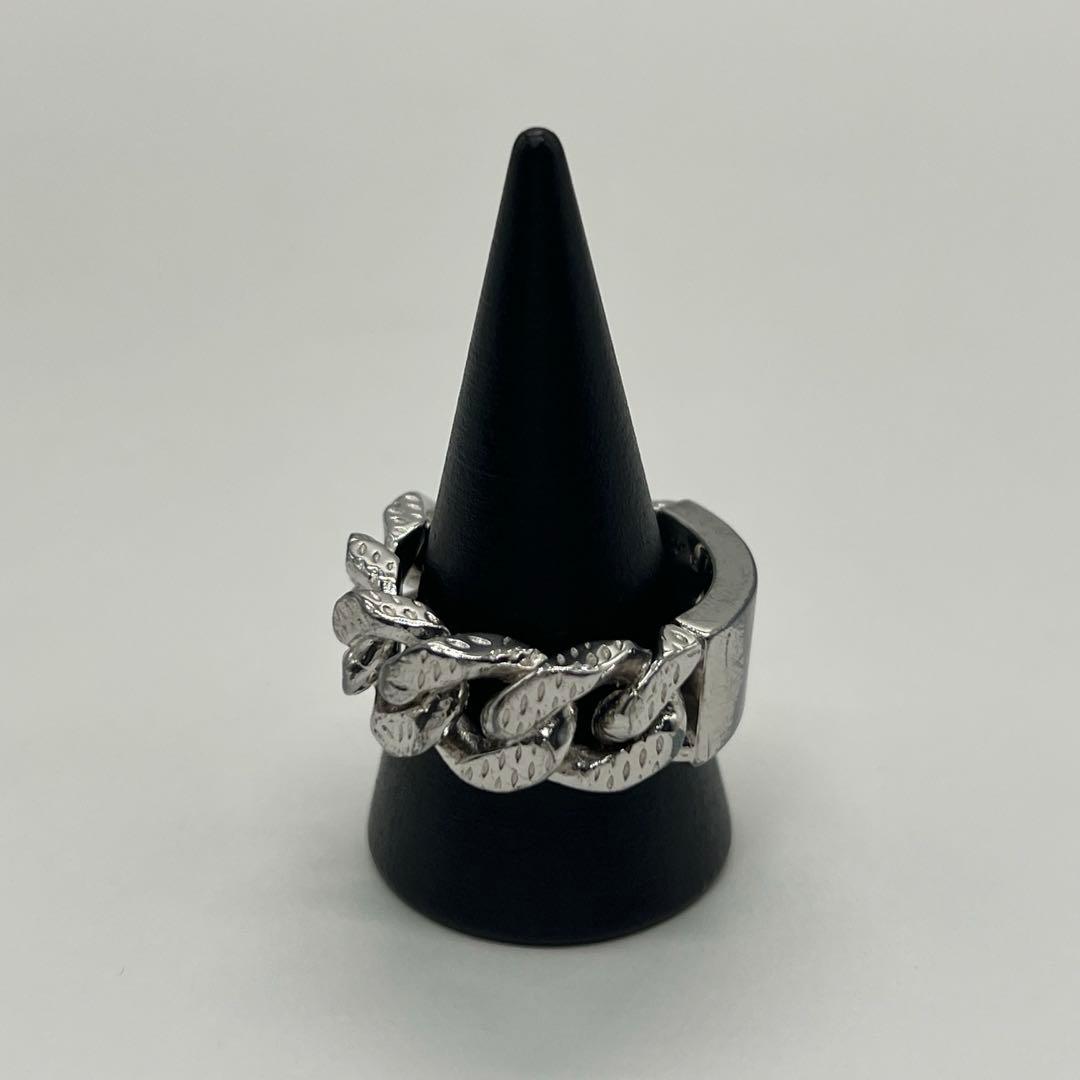 ルイヴィトン バーグ モンテーニュ リング 21号 GL0120 シルバーカラー