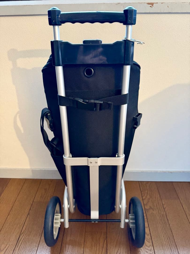 酸素ボンベ用アルミキャリーカート