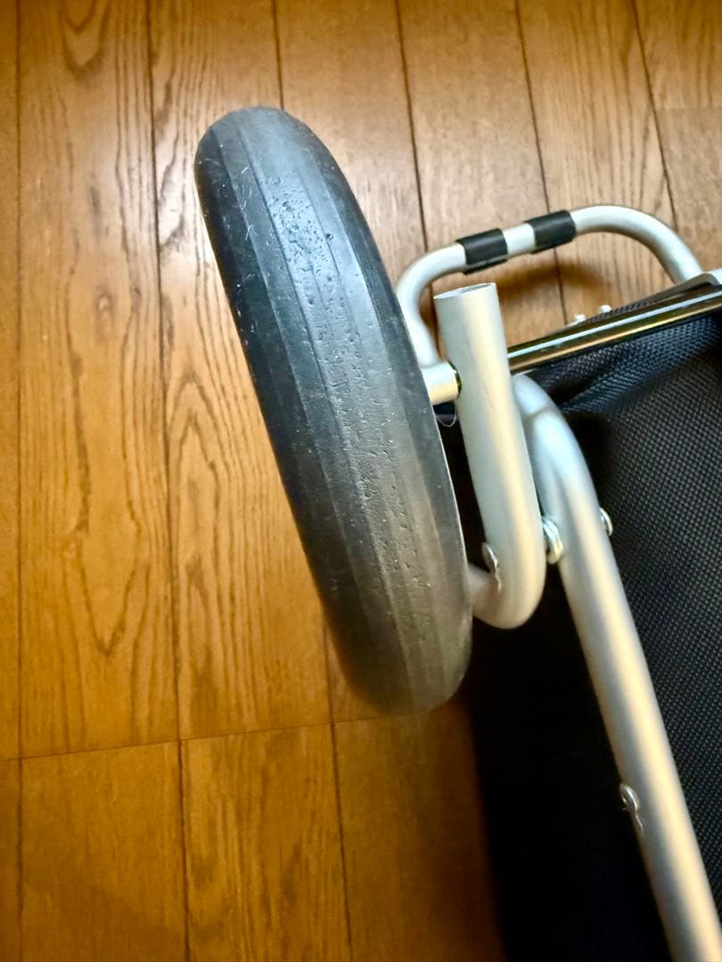 酸素ボンベ用アルミキャリーカート