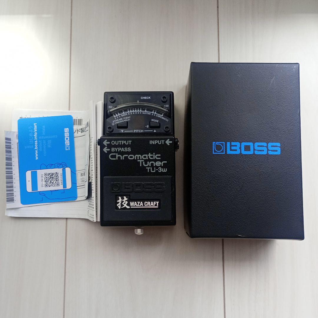 ギター BOSS Chromatic Tuner TU-3W Waza Craft