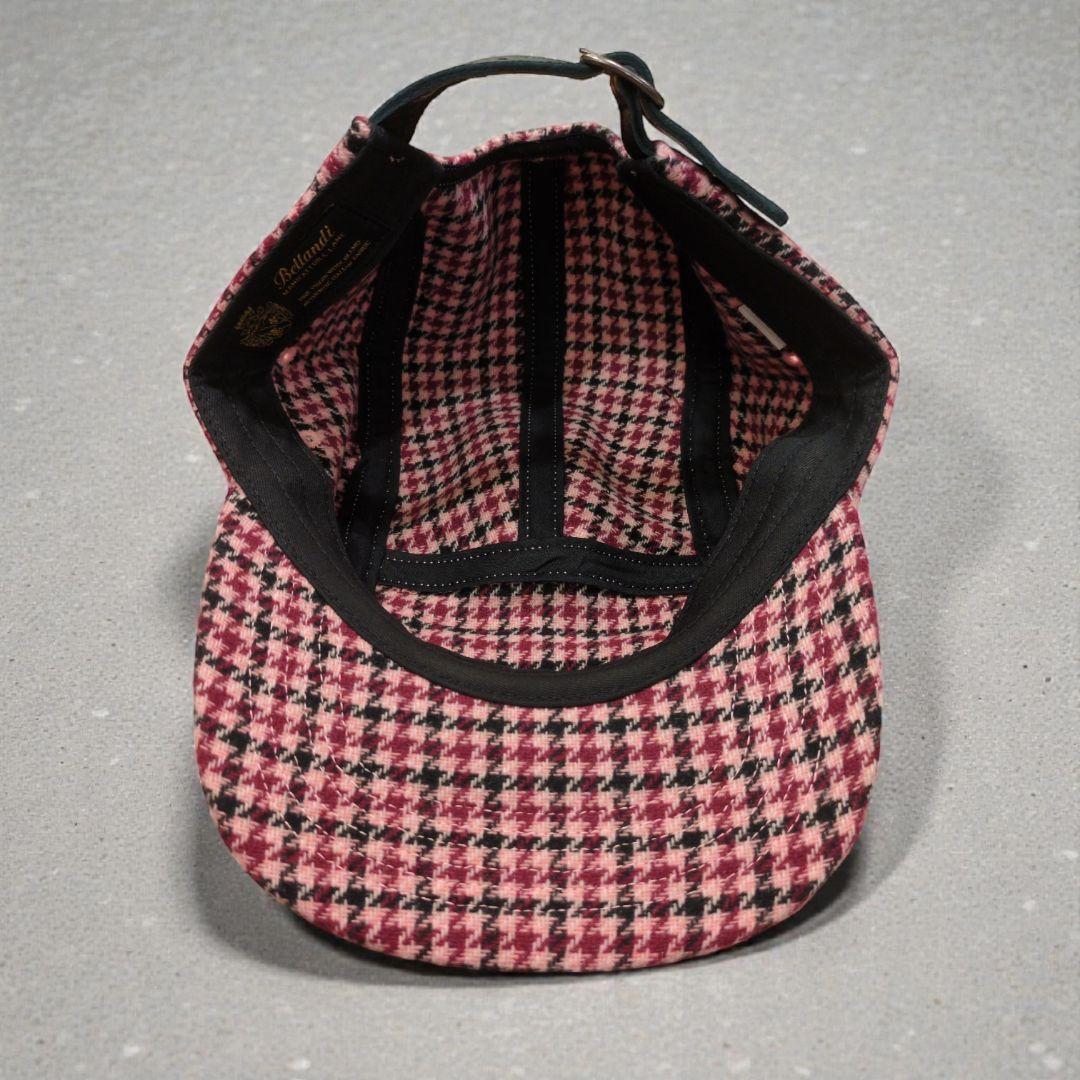 Supreme ウールキャンプキャップ ピンク 千鳥格子