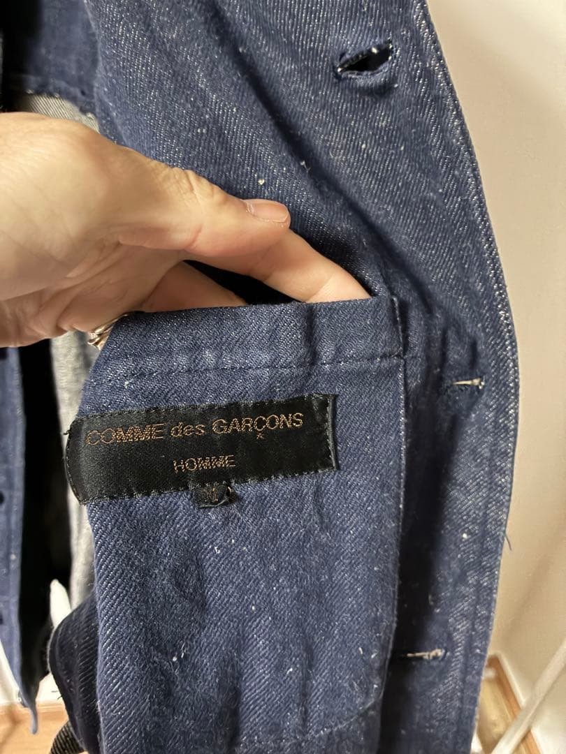 COMME des GARCONS HOMME 田中オム デニムブルゾン