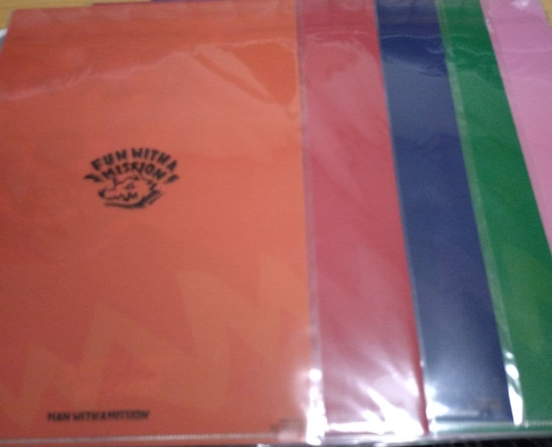 レアMAN WITH A MISSION クリアファイルセット