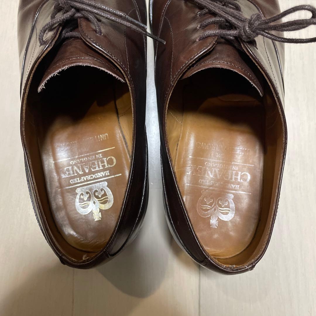 cheaney ダークブラウン ドレスシューズ