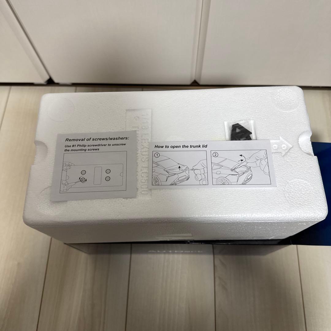 Autoart 1/18 レクサス LC500 メタリックレッド