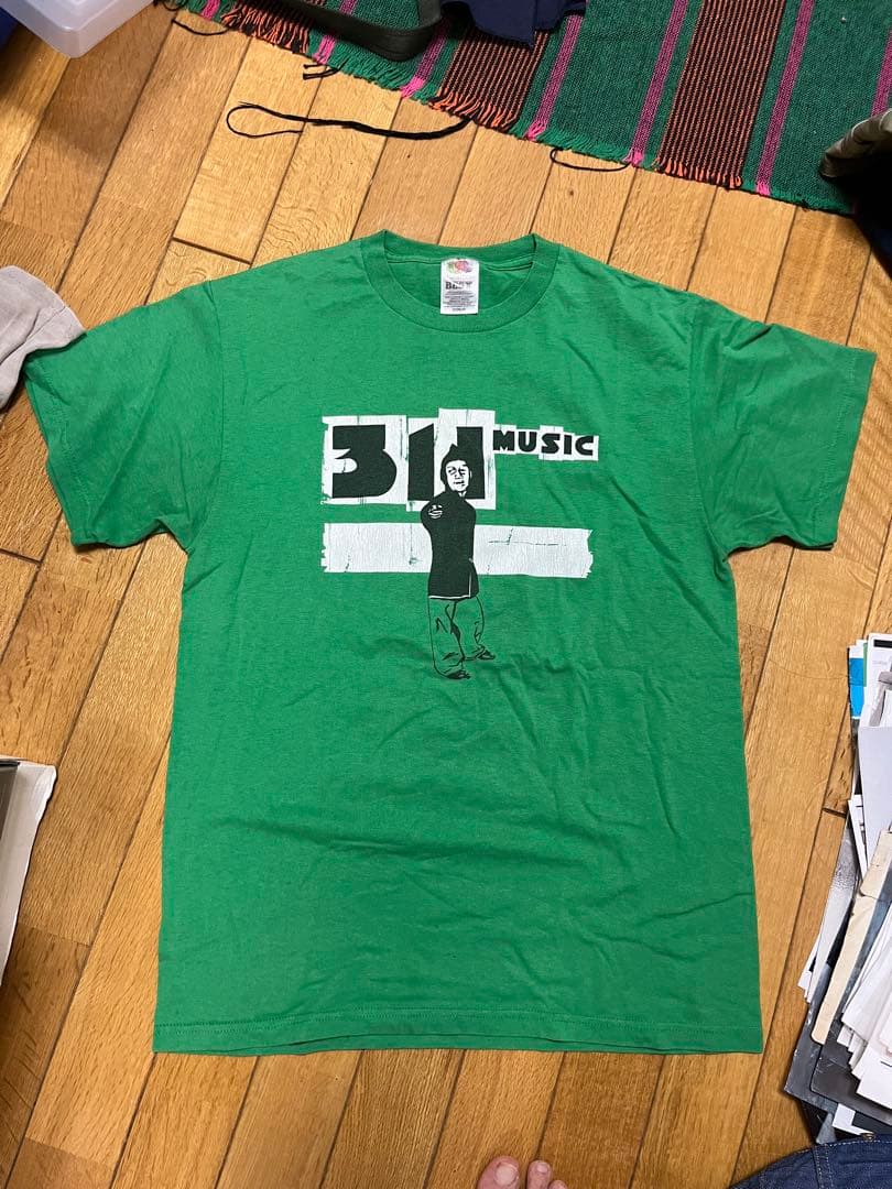 311 MUSIC グリーンTシャツ