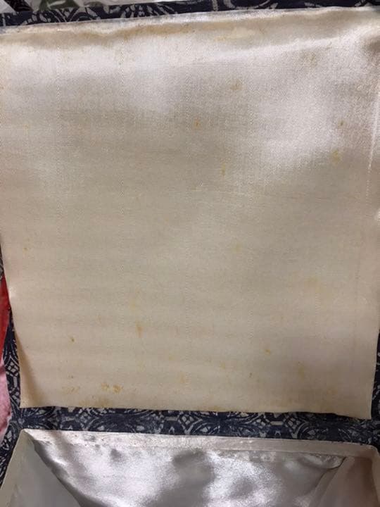 茶道具　中国製水差し　青花山水