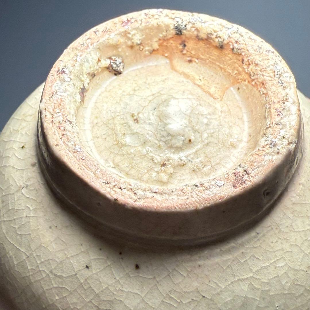 李朝　粉青沙器　鉄絵葡萄文徳利　古美術　蒐集家放出品　高さ14cm　朝鮮美術