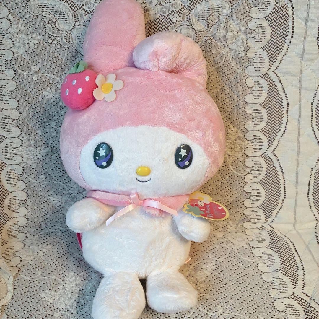 【マイメロディ】くたくた いちご ぬいぐるみ 平成Sanrio 希少レア