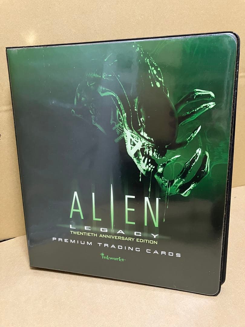 当時物　エイリアン　トレーディングカード　バインダーレアカード含む155枚セット