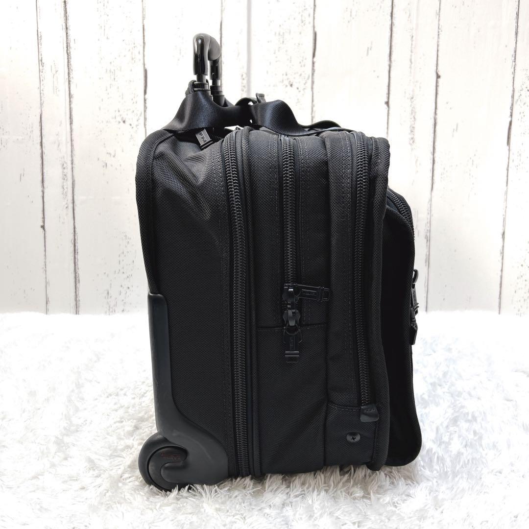 【美品】TUMI ALPHA アルファ 26104DH キャリーケース 黒